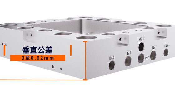 Base de molde de la precisión que muele ASTM estándar 1050 plástica para el tratamiento superficial