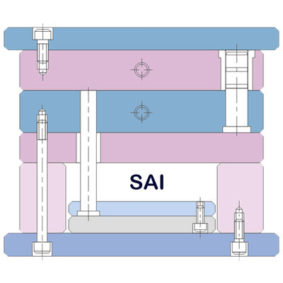 La base 1050 de molde de la precisión de ASTM modificó el pulido de la precisión para requisitos particulares del embase de molde