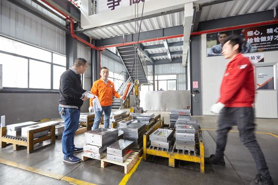 Las piezas plásticas del molde de la forma estándar platean la tolerancia 0.1m m del grueso
